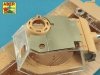 Aber 35A131 Dodatkowe przeciw lotnicze opancerzenie wieży Panter G 1/35